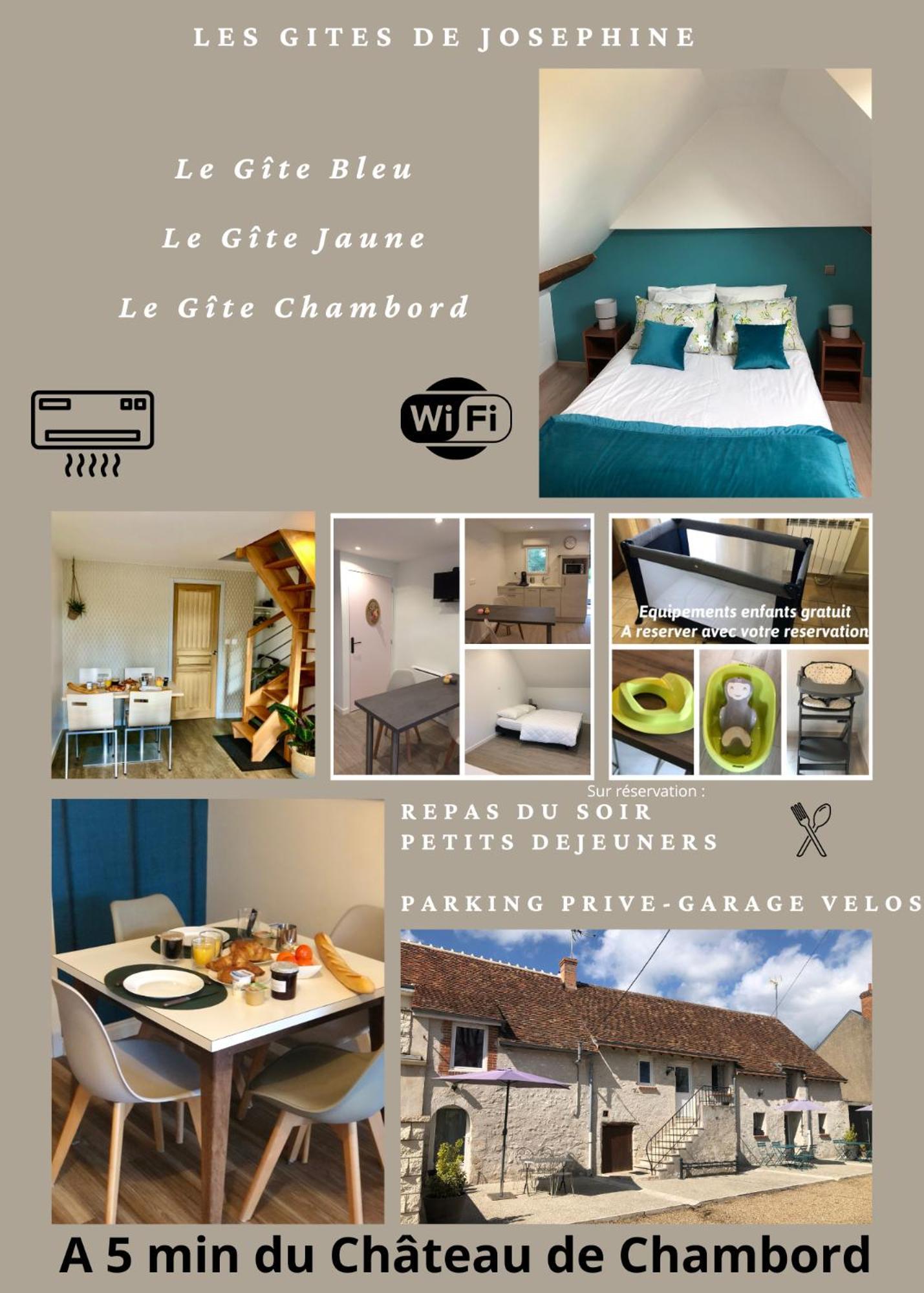 Le Gîte Bleu Les gîtes de Joséphine Courbouzon  Exterior foto
